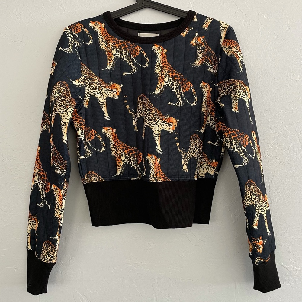 Urban Outfitters Sweater With Cheetahs